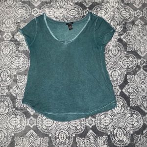 Teal shirt